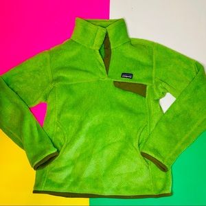 PATAGONIA synchilla fleece t-snap small long sleeve pullover sweatshirt top